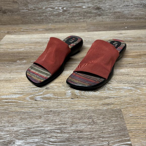ART Effects Burnt Orange Slip-On Women's Sandal NO SIZE SEE PICTURE - Picture 1 of 6
